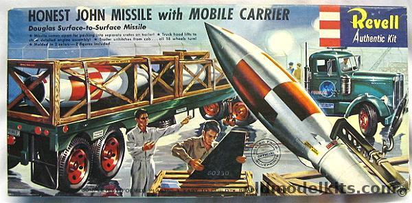 Revell 1/48 Honest John Missile with Mobile Carrier Truck 'S' Kit, H1821-169 plastic model kit